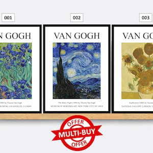 Van Gogh imprimir pared arte cartel fauvismo exposición impresiones arte vintage decoración del hogar regalo moderno presente galería de artistas famosos
