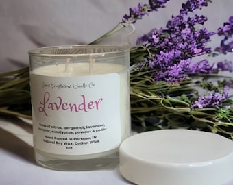 Lavender Scented Candle