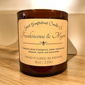 Frankincense & Myrrh Candle