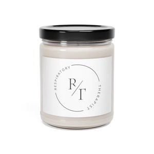Minimalist - Respiratory Therapist - Scented Soy Candle, 9oz