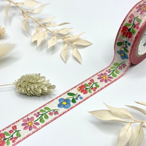 Washi Tape Samples Blumen Bild 1