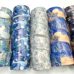Washi Tape Sample auf Trägerpapier - The Washi Tape Shop - Summer Solstice - Sommer - Blumen Pflanzen