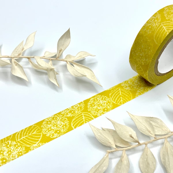 Washi Tape Samples - "Ten to Sen" - Hydrangea Mustard von Classiky