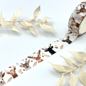 Washi Tape Samples - Rehe - Hirsche - Wild
