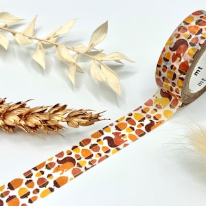 Washi Tape Samples - Eichhörnchen und Eicheln von mt