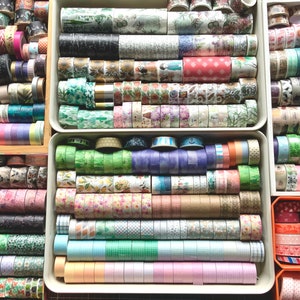 Washi Tape ganze Rollen - Überraschungspaket / Überraschungstüte <3