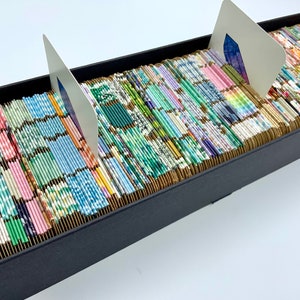 Washi Tape Sample Karten - riesige Auswahl - verschiedene Motive - Muster - Tiere - Blumen - Gold - Landschaft - Part 1