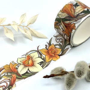 Washi Tape Samples - Osterblumen - Osterglocken - Narzissen