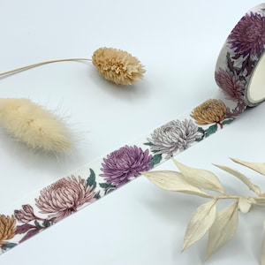 Washi Tape Samples - bunte Blumen