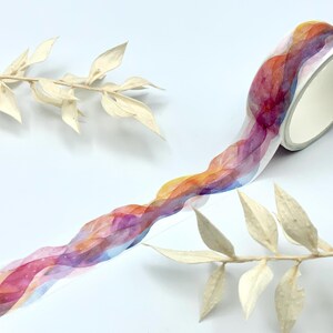 Washi Tape Samples - bunte Muster - Optik von Alcohol Ink