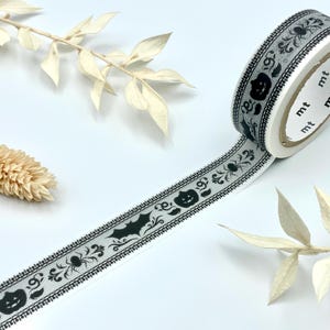 Washi Tape Samples - Halloween - Kürbis - Fledermaus