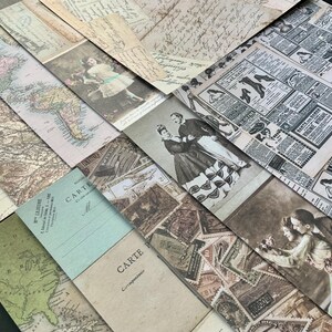 Bastelpapier von Craft Consortium - Vintage Emporium - 10 Stück - 15 x 15 cm - Vintage - Karten - Muster