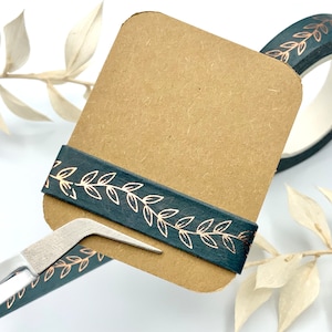 Washi Tape Samples - Ranken mit kupfernen Details