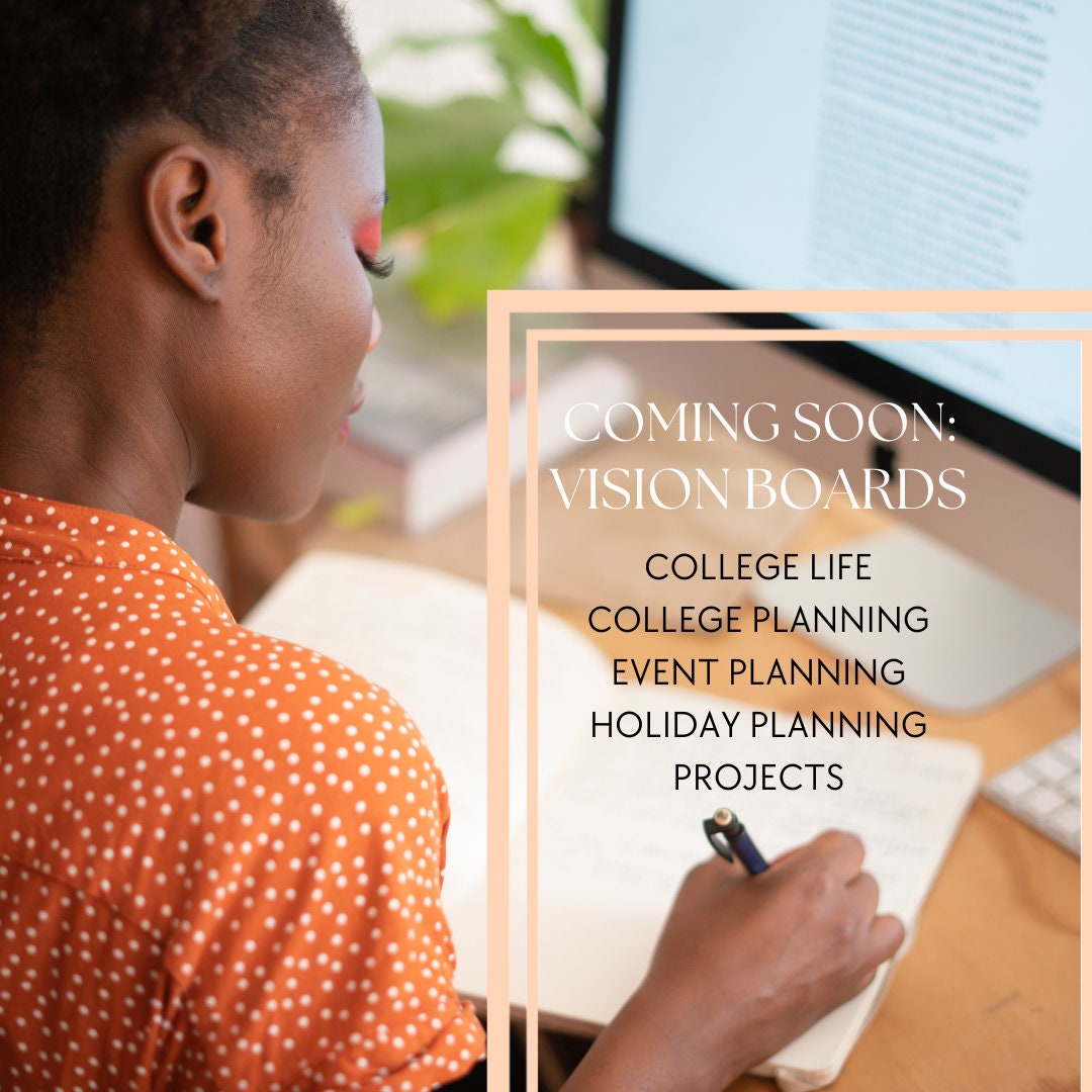 Business Manager Vision Board Printable Small Business Templates - Etsy