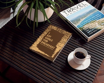 Hard Backed Journal | Daily Planner | Goals Journal |