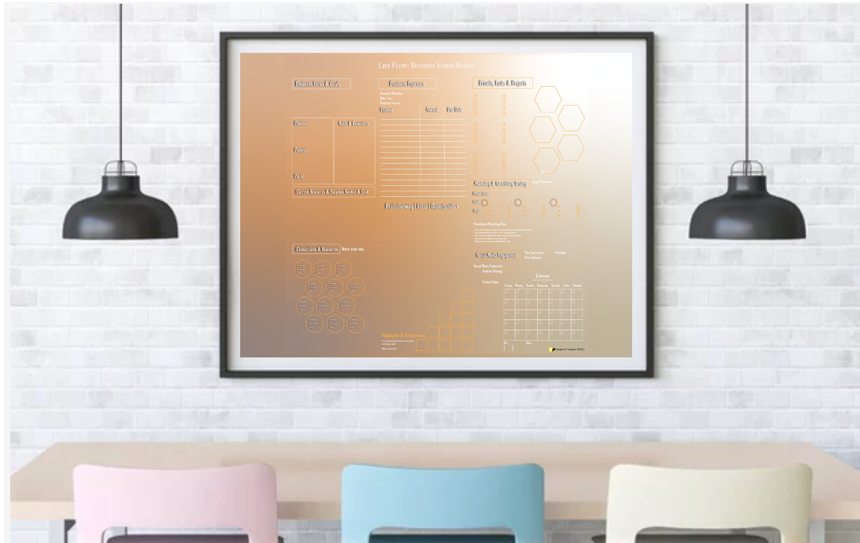 Business Manager Vision Board | Printable | Small Business Templates - Etsy