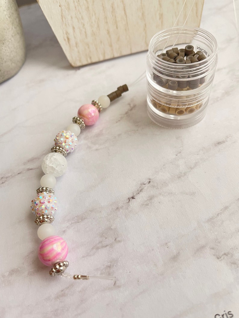 Handmade Hair Extensions Loop Tool Bead Threader Hairstylist Tools Etsy