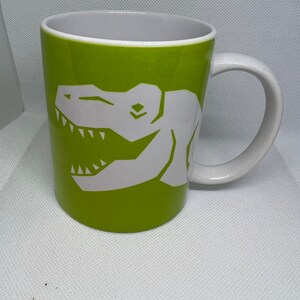Dinosaur Coffee Mugs, Dinosaur Cups for Adult, Kids Dinosaur Mugs, Dinosaur Gift for Him, Tyrannosaurus Rex Mugs, T Rex Mugs, T Rex Mug Set