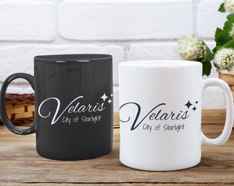 Velaris 11oz Mug - ACOTAR Fan Gift, Night Court, High Lady, High Lord, SJM Fan Gift, ACOTAR Coffee, Feyre Tea Drinker, Mug for Rhysand