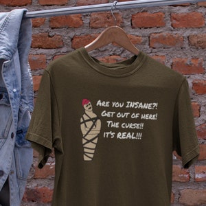 Reggie Mummy Ride Shirt - Revenge of the Mummy T-Shirt, Universal Passholder Favorite, Brenden Fraser Fan Gift, Theme Park, Family Vacation