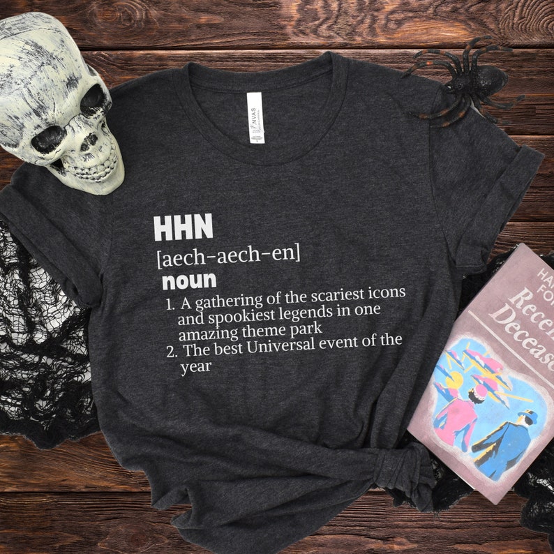 HHN Definition Shirt Halloween Horror Nights Tshirt, HHN Fan Tee