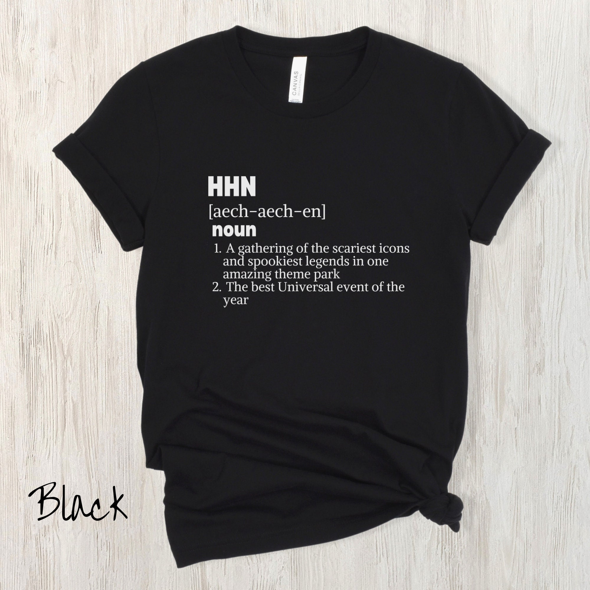 HHN Definition Shirt Halloween Horror Nights Tshirt, HHN Fan Tee