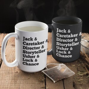 HHN Icons List 15oz Mug - Halloween Horror Nights Mug, HHN Coffee Mug, Haunted House Coffee Lover, Spooky Season, Gift for Annual Passholder