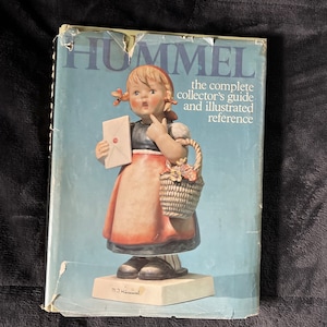 Vintage exemplaar van &quot;Hummel: The Collector&#39;s Guide and Illustrated Reference&quot; door Robert Miller * Eric Ehrmann 2e editie, 1e druk VG Cond!
