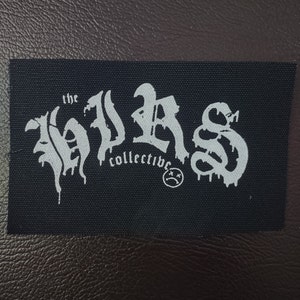 The HIRS Collective patch! Grindcore powerviolence hardcore punk patch