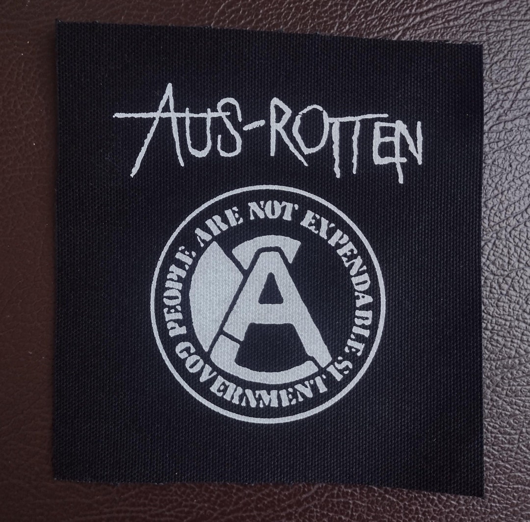 Aus Rotten Patch - Hardcore Punk Crust Sludge Metal Screen Printed ...