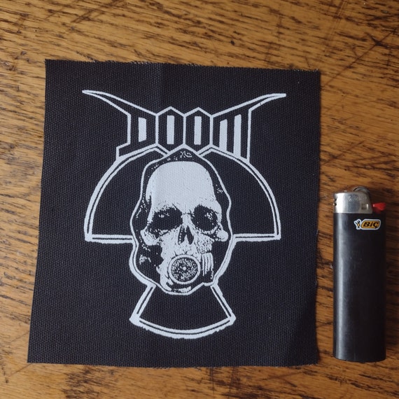 KAOLAのページ DOOMパッチ パンク クラスト DOOM Band Patch - Hardcore Punk Crust Punk Rock Screen