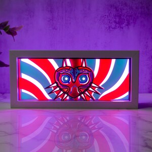 Majora's Mask Luz Nocturna LED / Cambio de Color / Enchufe USB Control ...