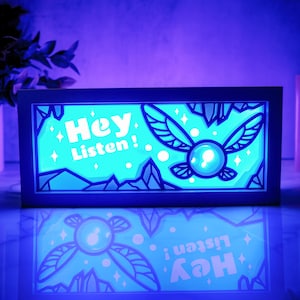 The Legend Of Zelda - Navi LED Light | Color Changing | USB Plug + Remote (Fan Art)