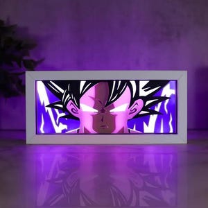 Anime Light Box - LED Night Light | Color Changing | USB Plug + Remote (Fan Art)