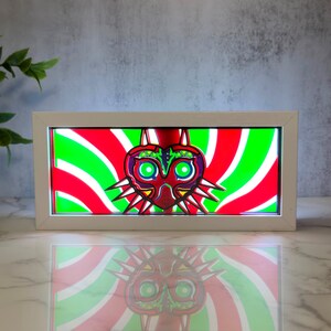 Majora's Mask Luz Nocturna LED / Cambio de Color / Enchufe USB Control ...