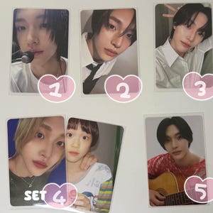 Various Riize Wonbin Photocards!