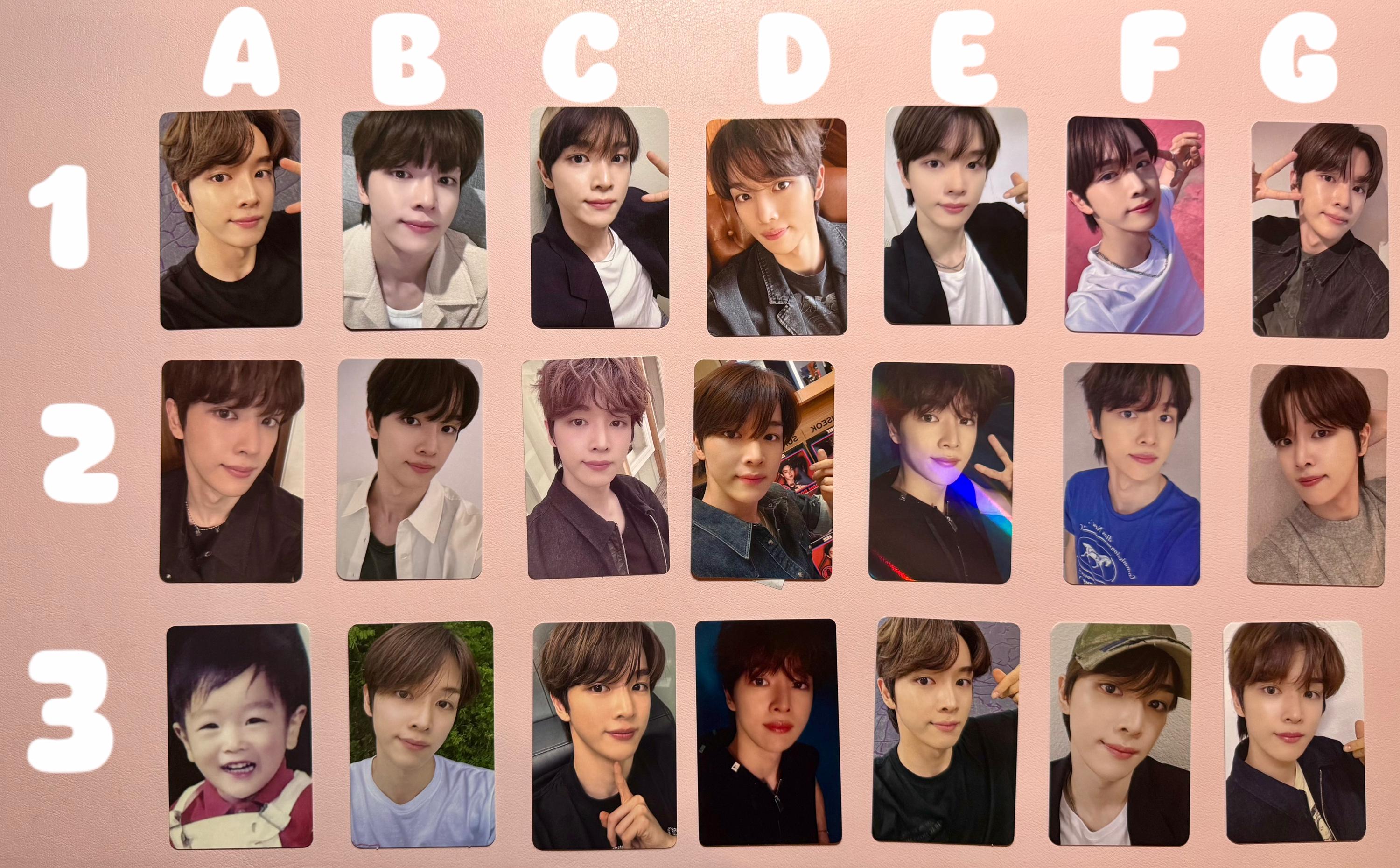 Riise ライズ　ソンチャン　smtown 2022 ARスロット　トレカ Riize Sungchan Riizing POB, LD, FS, Album Photocards! *read