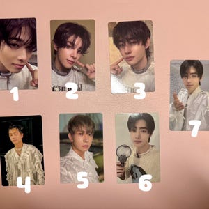 Various Enhypen Photocards