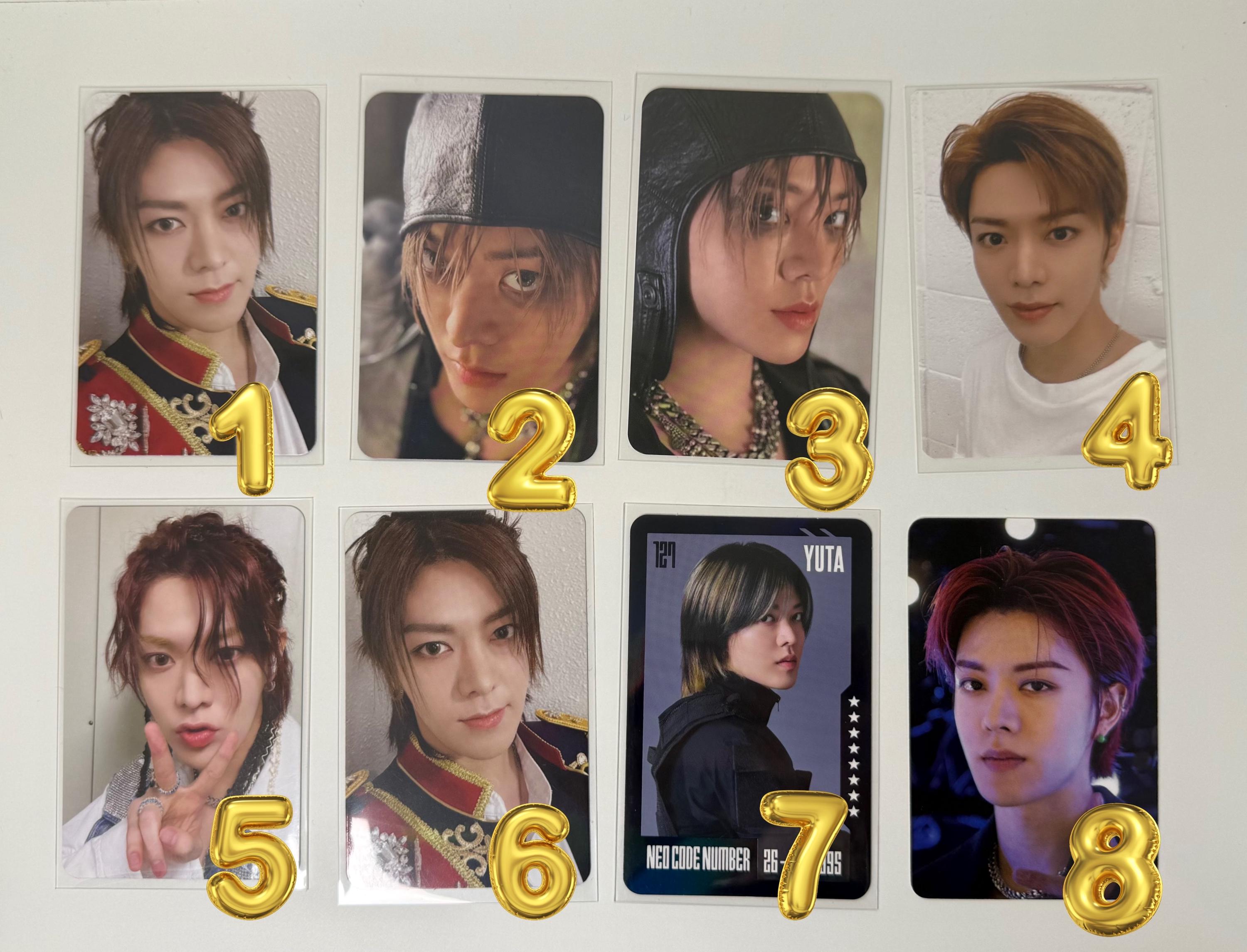 Yuta Photocard - Etsy