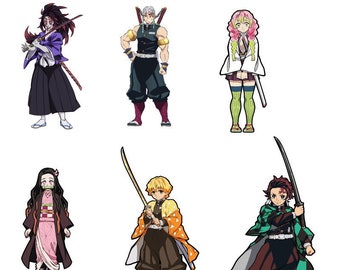 demon slayer print etsy