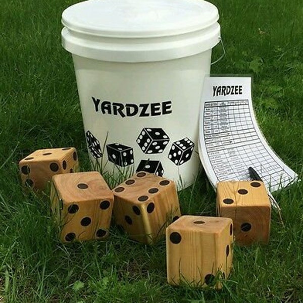 Yardzee Bucket Etsy