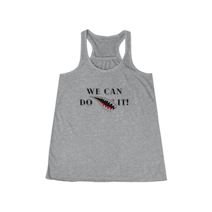 WWII Fighter Plane Racerback Tank: Vintage Military Graphic
