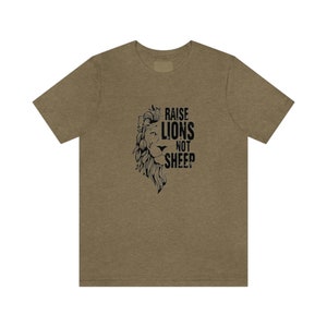 Raise Lions Unisex Jersey Short Sleeve Tee