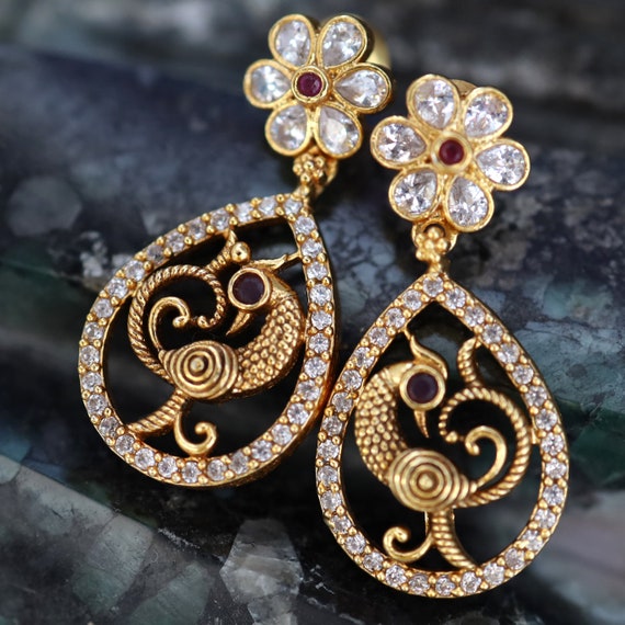 Rammer.ひな祭り.silver. gold.ゴールド18K Verbena 18K Gold Earrings - 40MM – 18K gold plated sterling