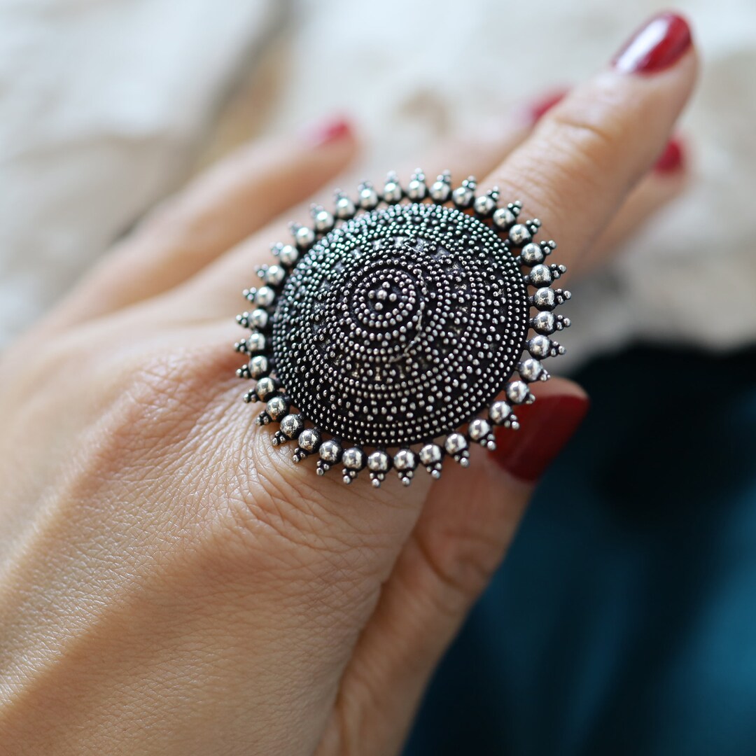 アクセサリー OX JEWELRY Silver Circle Ring OX JEWELRY（オックスジュエリー）の「Silver Circle of Wisdom