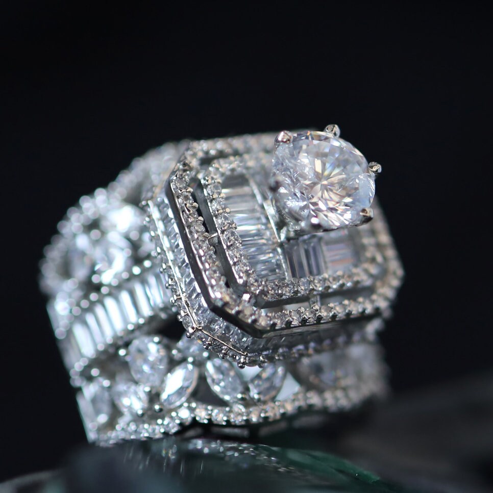 Unusual Fashion Cocktail Ring - Etsy