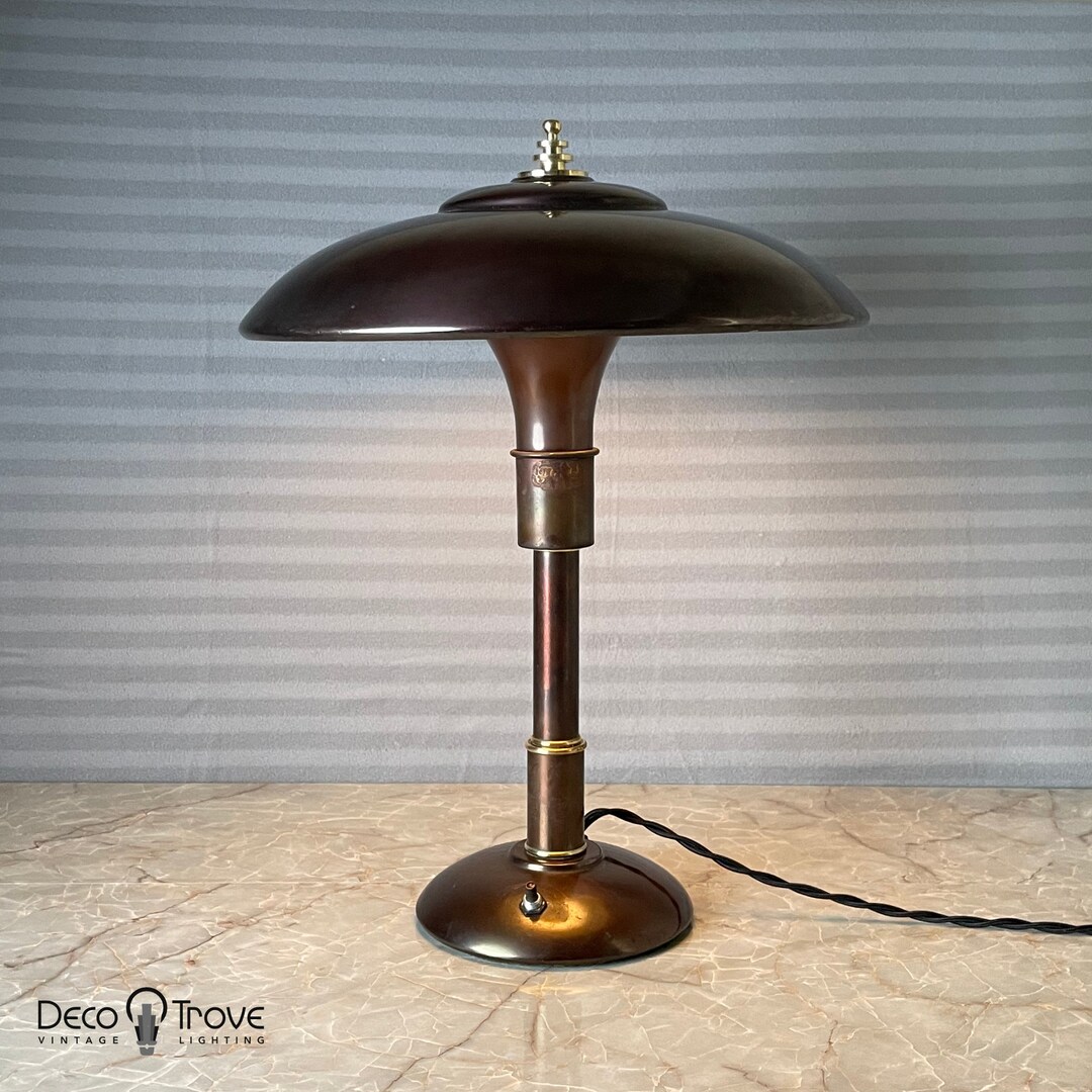 Guardsman Jr. normandy Bronze Lamp RESTORED Etsy