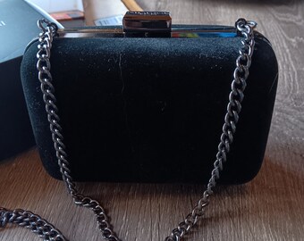 Giorgio Armani Velvet Cross Body Bag. - Etsy