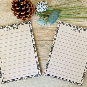 Eco Notepad Set, Kraft Notepad Set, To Do List Notepad, Notes Notepad
