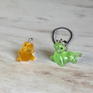 Reptile Phone Charm- Lizard- Glow in the Dark- Kawaii- Phone Accessory